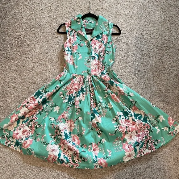 green emerald velvet dress Olivia Green Knit Fitted Dress by Voodoo Vixen